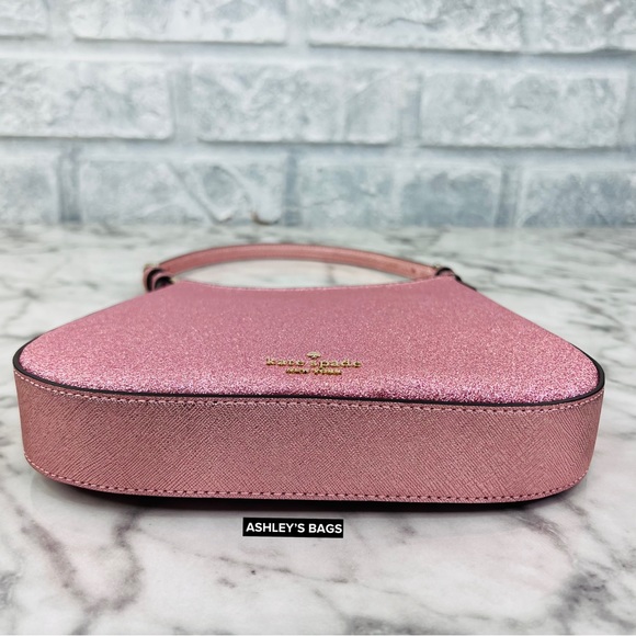 Kate Spade Glimmer Glitter Shoulder Bag In Mitten Pink - Picture 7 of 11